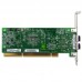 New Original QLogic 4Gbps dual-port Fibre Channel to PCI-X 2.0 266 MHz adapter, multi-mode optic.