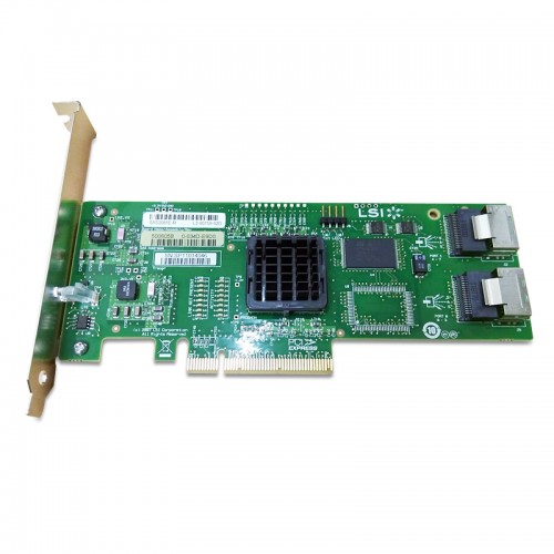 LSI SAS 3081E-R 3Gb/s SAS HBA, 8-Port Internal Controller Card