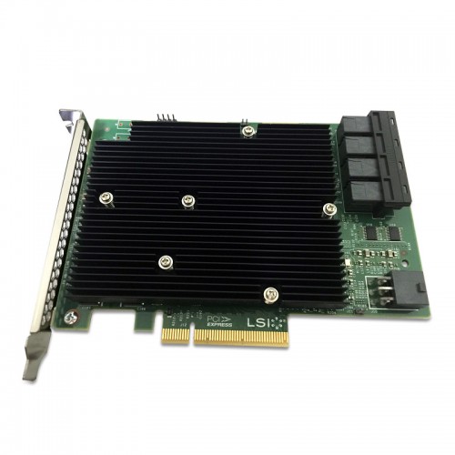 LSI SAS 9300-16i PCI Express to 16-port internal 12Gb/s SAS+SATA Host Bus Adapter, 05-25600-00
