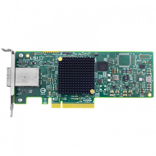 LSI SAS 9300-8e PCI Express to 8-port external 12Gb/s SAS+SATA Host Bus Adapter